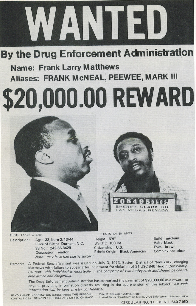 Frank Matthews biggest Drug dealer - The Gangster Report