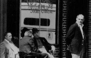 Salerno at the Palma Boys Social Club in Spanish Harlem